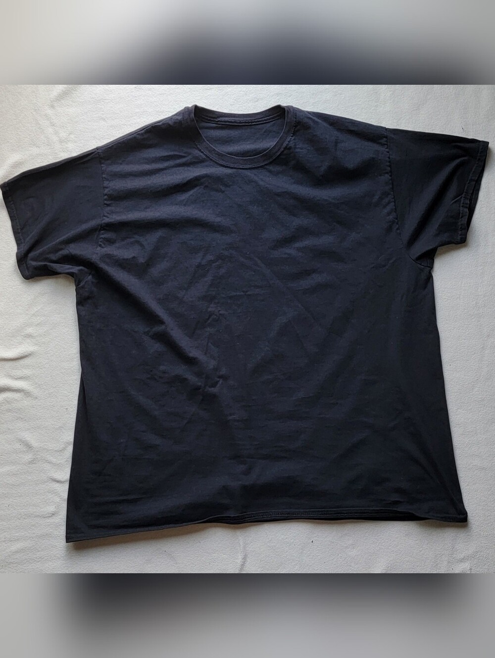 Men's Classic Black Crew Neck T-Shirt